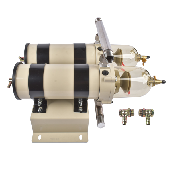 油水分离器 Fuel Filter Water Separator 731000FH, 731000FH10 Replacement for Parker Racor Turbine Series Fuel Filter Dual Oil-Water Separator Assembly Mobile Filtration-1