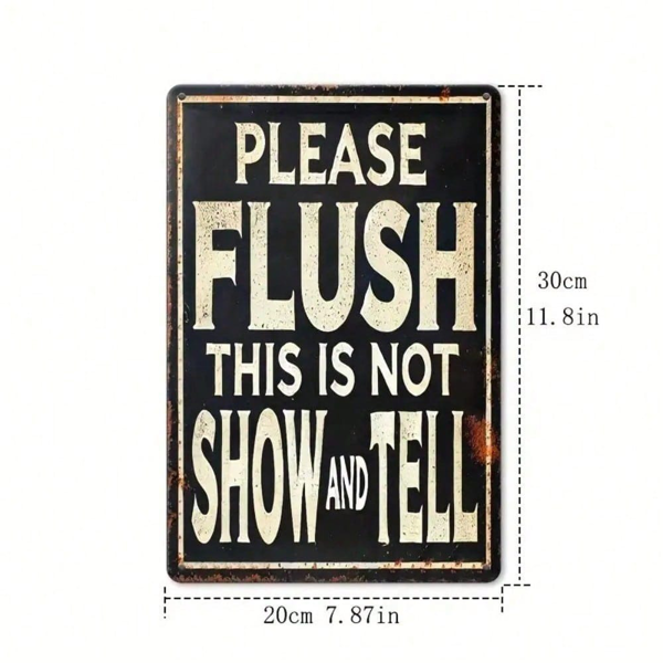 CIFbuy8x12 英寸 ( 20.3x30.5cm )复古风乡村风铝合金标牌（TikTok、temu下自提）-2