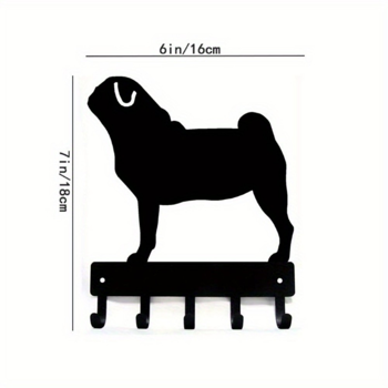 CIFbuy™ 时尚黑金属墙钩 家居装饰节日礼品墙饰（TikTok、temu下自提）