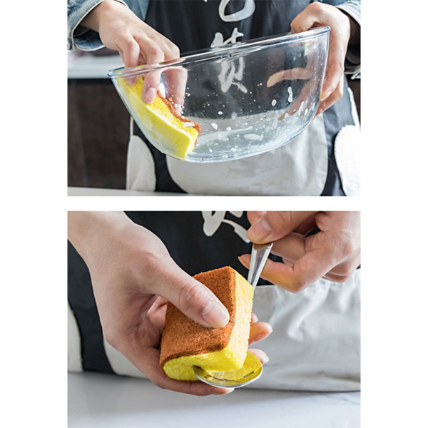 洗碗海绵块 椰棕+肤色木浆棉 11*7*2cm 6个装-12