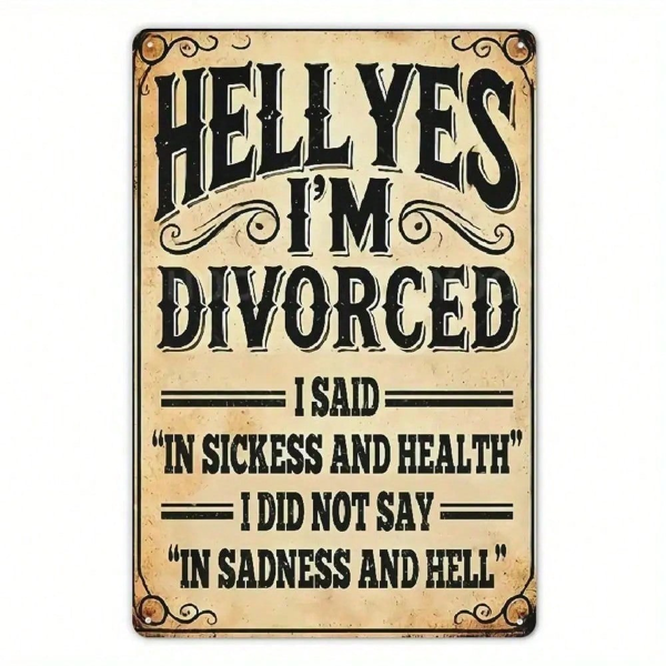 CIFbuy8x12 英寸 ( 20.3x30.5cm )复古风乡村风铝合金标牌（TikTok、temu下自提）-1