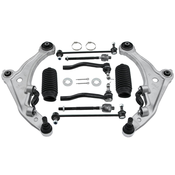 10 件装前下控制臂拉杆（左和右）适用于Nissan  Maxima 2009-2014-1