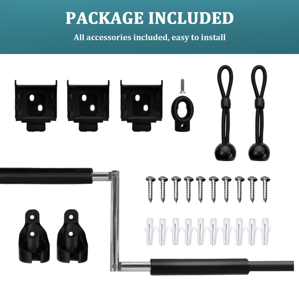 8'X6' 浅灰色HDPE罩壳卷帘-3