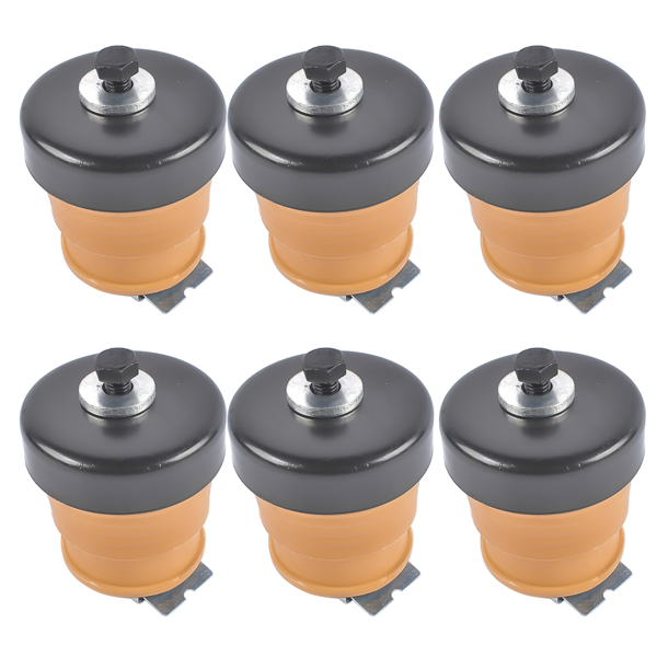 车身安装衬套套件 6Pcs Body Mount Kit Replacement for 08-16 Ford F450 Truck Crew Cab&Chassis 7C3Z1000154AA/AB-6