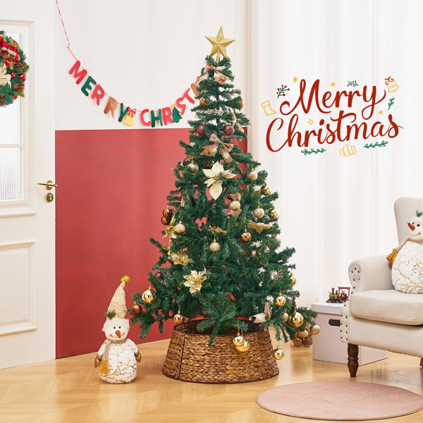 手工编织圣诞树裙-6