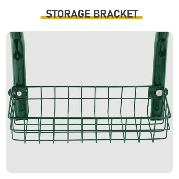 【同款编码：04822659】97*53*100cm 绿色 铁 水管车【不是充气轮胎】-8