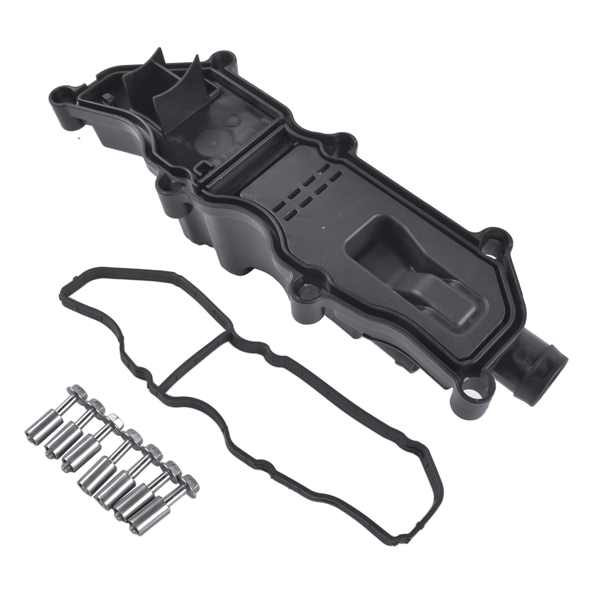 气门室盖 New Engine Valve Cover w/ Gasket & Bolt Replacement for Land Rover Defender 90 / 110, Discovery, Range Rover Velar / Sport-3