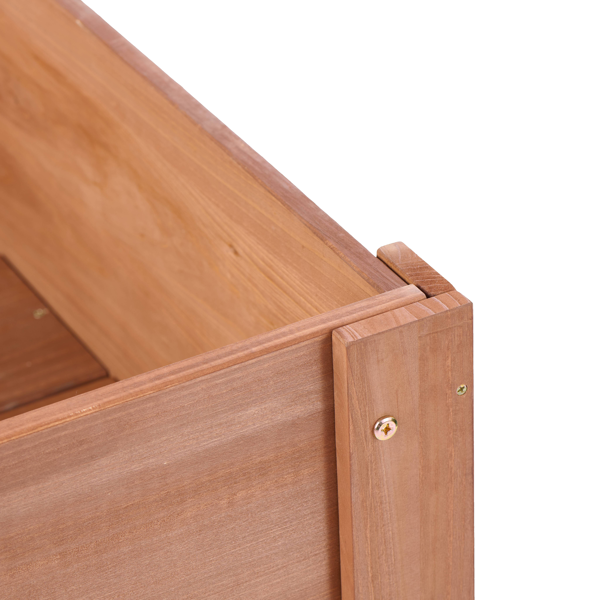 40x20x31英寸带支腿高架式花园种植箱，适用于户外种植花卉、水果、蔬菜和香草植物。-7