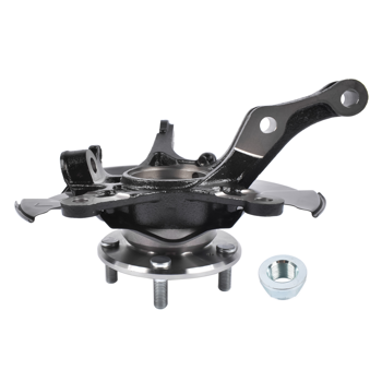转向节总成 Front Left Driver Side Steering Knuckle & Hub Bearing Assy Replacement for Honda Civic 2012 1.5L /1.8L