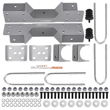 后部 8 英寸下移翻转套件（钢制）适用于 1988-2000 年款雪佛兰 Silverado 和 GMC Sierra C3500