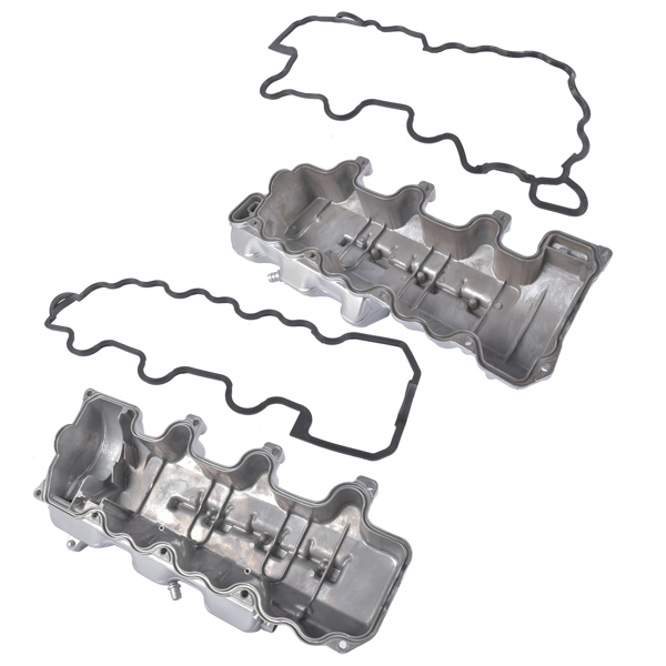 气门室盖 2x Engine Valve Cover Left and Right Fit for Mercedes C280 C320 CLK320 E320 ML320 ML350 S350 SLK320 1998-2006 A1120100530 A1120100430-5