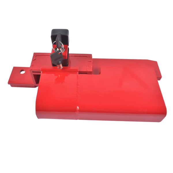 集装箱锁 Heavy Duty Rolling Door Lock Replacement for Storage Container, Trailer or Box Truck Lock Fits Handles up to 5" High and 1.25” Thick (W/ 2 Keys)-2
