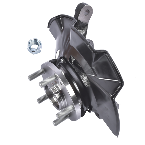 转向节总成 Front Steering Knuckle & Wheel Bearing Hub Assembly Left Fit for Kia Sportage Hyundai Tucson 2005-2009-6