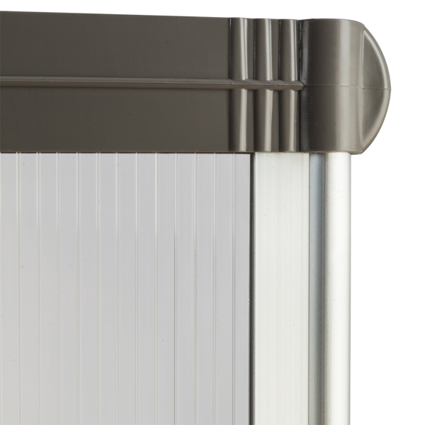 40*38in 透明板灰色支架 雨篷 塑料支架 阳光板 前后铝条-23