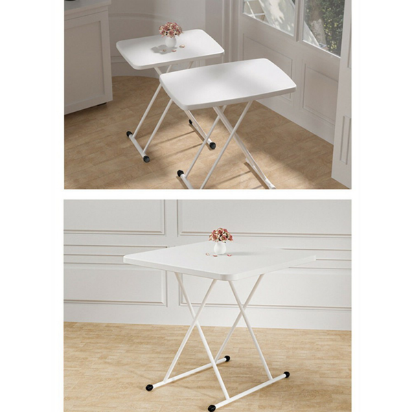 桌子 6545升降桌 白色 可升降电脑桌-8