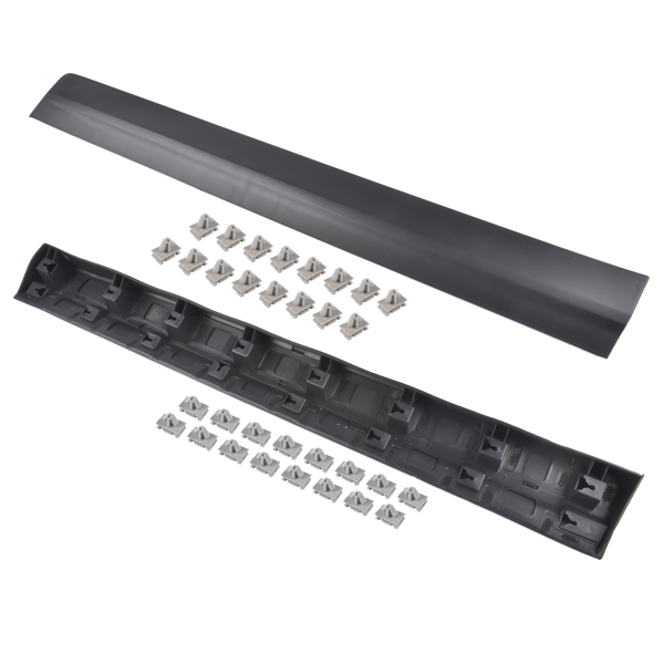 车门下饰条 Pair Front Left & Right Lower Door Trim Molding Black Fit for Cadillac XT5 2.0L 3.6L 2017-2025 85617328 85617327-5