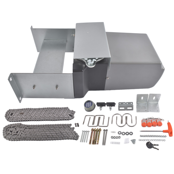开门机 Automatic Motor Remote Kit Gate Operator for Sliding Gate with Wireless Keyboard-7
