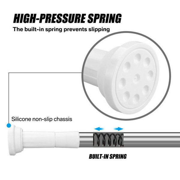 可伸缩窗帘杆110-200cm-3