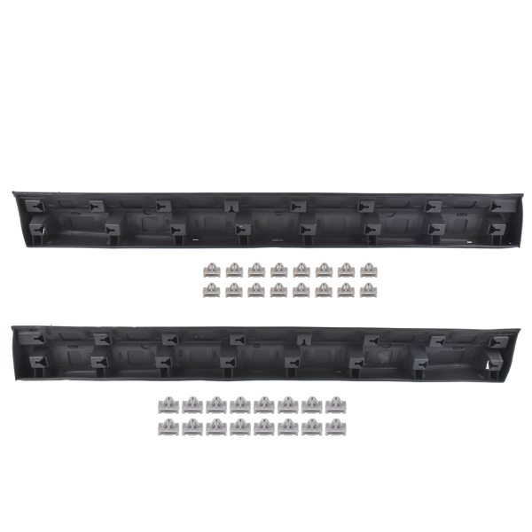 车门下饰条 Pair Front Left & Right Lower Door Trim Molding Black Fit for Cadillac XT5 2.0L 3.6L 2017-2025 85617328 85617327-7