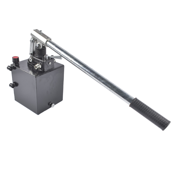 液压泵 Double Acting Hydraulic Piston Hand Pump with Valve 2.7 CID 5 Quart 3600 PSI 3/8" NPT-2