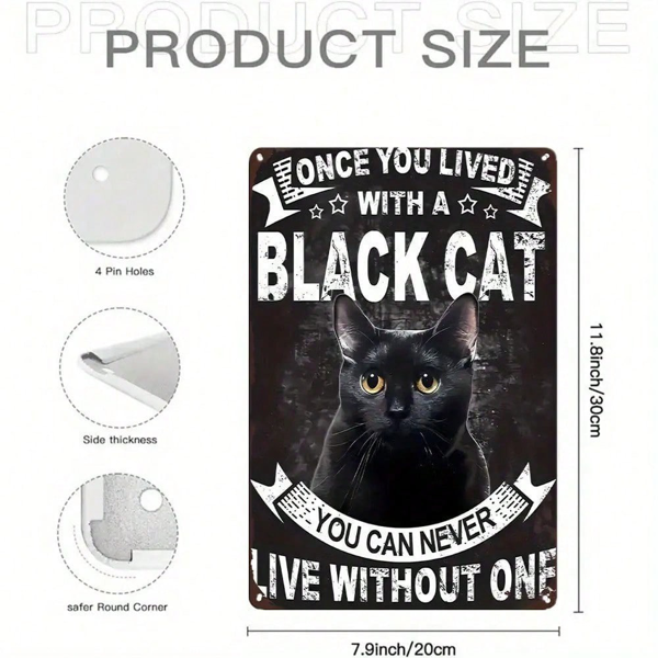 CIFbuy8x12 英寸 ( 20.3x30.5cm )铝合金标牌适用于家居、酒吧（TikTok、temu下自提）-5