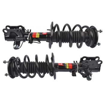 减震器 Pair Front Left & Right Shock Struts Assembly w/Electronic Replacement for Lincoln MKS 3.5L 3.7L 2013-2016 AST18205 AST18204