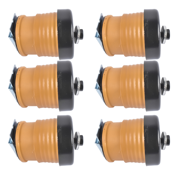 车身安装衬套套件 6Pcs Body Mount Kit Replacement for 08-16 Ford F450 Truck Crew Cab&Chassis 7C3Z1000154AA/AB-3