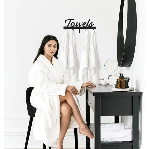 CIFbuy™ 农舍复古字母墙钩 门厅钥匙衣帽收纳架（TikTok、temu下自提）-6