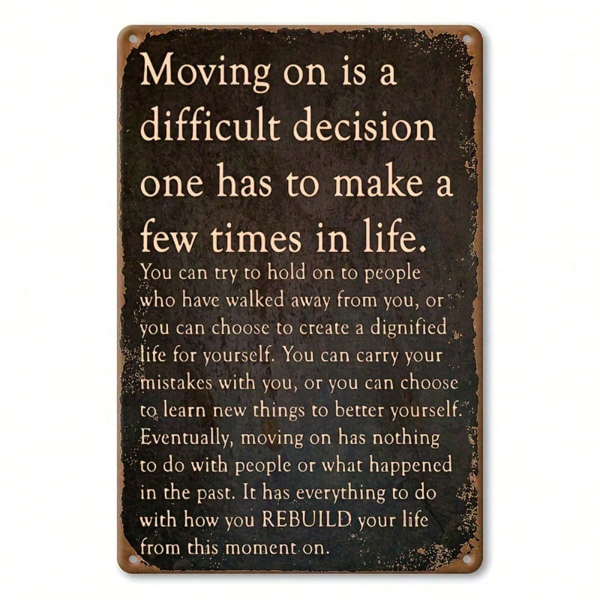 CIFbuy8x12 英寸 ( 20.3x30.5cm )复古风乡村风铝合金标牌Farmhouse适用于Office（TikTok、temu下自提）-3