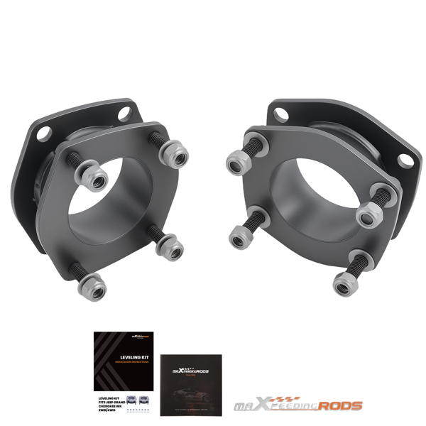 2英寸前部升高套件（钢制）适用于2006-2010款吉普指挥官XK两驱/四驱车型-1