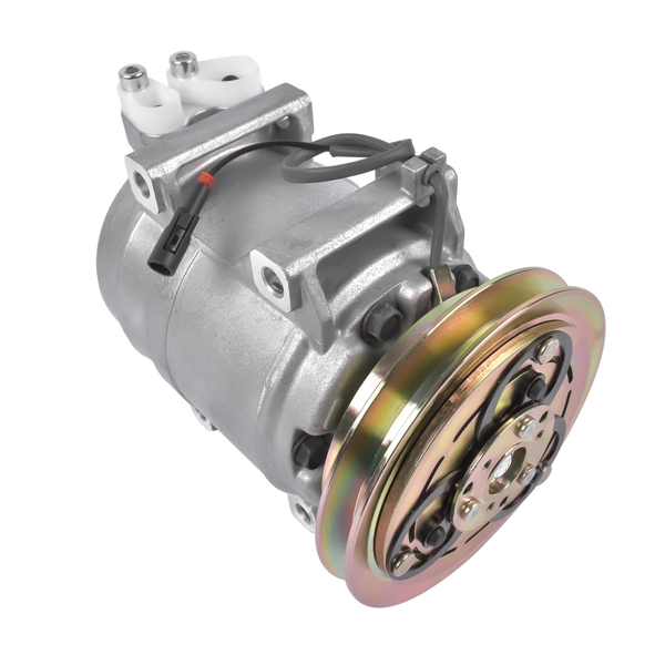 汽车空调压缩机 AC Compressor & A/C Clutch Fit for Isuzu NPR NQR NRR GMC W-Series 2005-2016 12 Volt CW/ CCW 1/ Groove 1/2" Wide V-belt 8980371471 8-98037-147-1-6