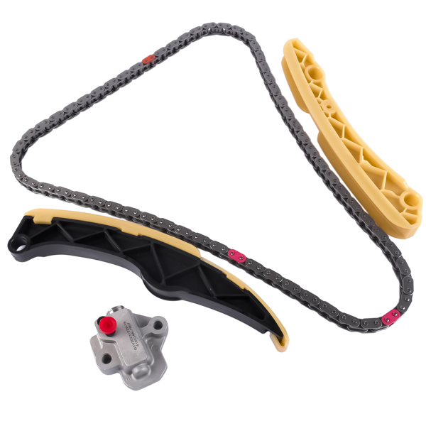 正时链条套装 Engine Timing Chain Kit Fits for Kia Optima Rio Soul Hyundai Accent Tucson Veloster 2012-2021 L4 1.6L 243212B620 243212B600 244102B610-2