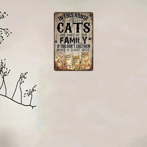 CIFbuy8x12 英寸 ( 20.3x30.5cm )复古风乡村风铝合金标牌Farmhouse适用于家居（TikTok、temu下自提）-2