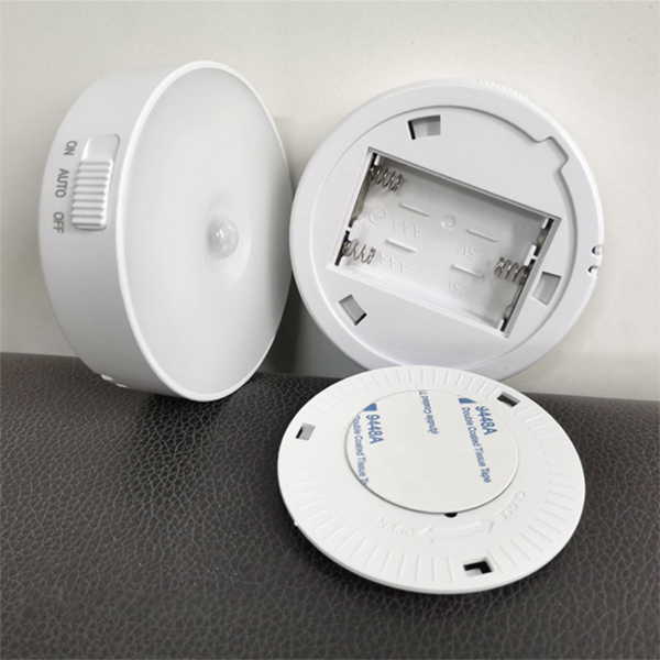 人体感应灯 圆形 白光 2个装 200154*2 磁吸 电池款-9