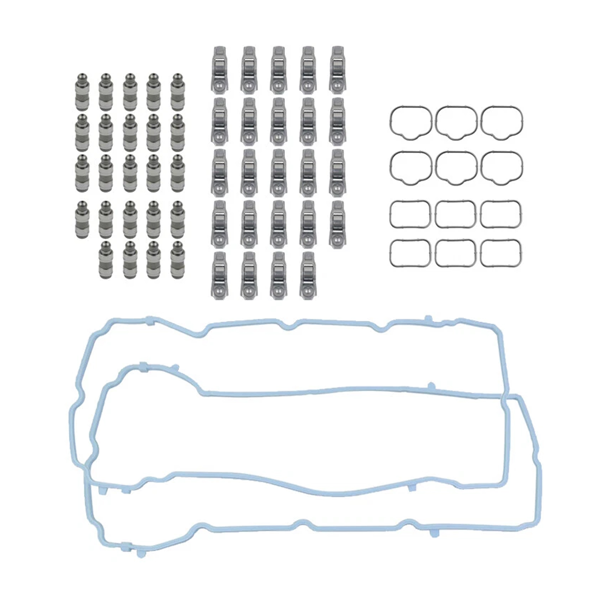 气门挺柱套装 Rocker Arm & Lifter & Valve Cover Gaskets Kit Fits For 11-16 3.6L Chrysler 300 Dodge Challenger Jeep Grand Cherokee 3.6L V6 5184296AH-3