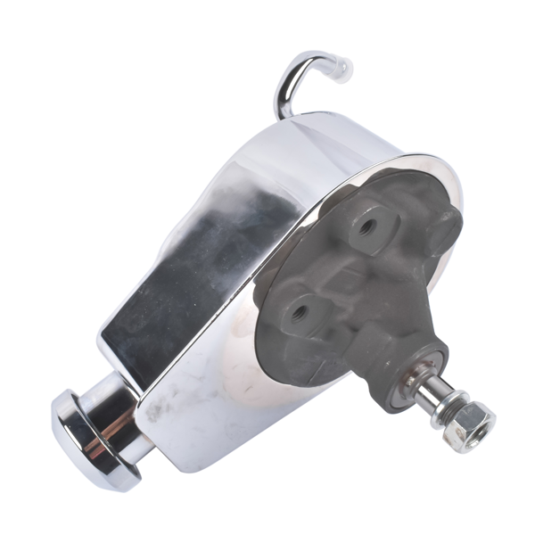 转向助力泵 Power Steering Pump Fit for Chevy BBC SBC 350 454 Chrome 5/8" Key Way Style Monte Carlo Camaro Malibu Chevelle Bel Air Biscayne Brookwood Caprice Impala STP01S DA-STP01S-9
