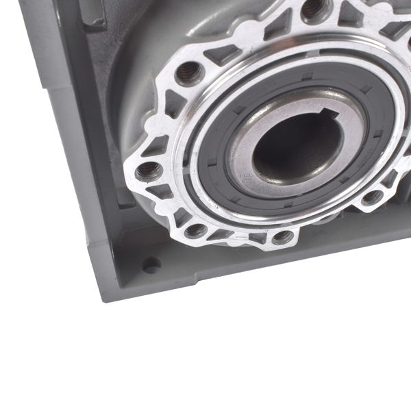 减速机 New MRV063 Worm Gear Ratio 30:1 56C Mounting Flange Speed Reducer Gray Cast Aluminum-6