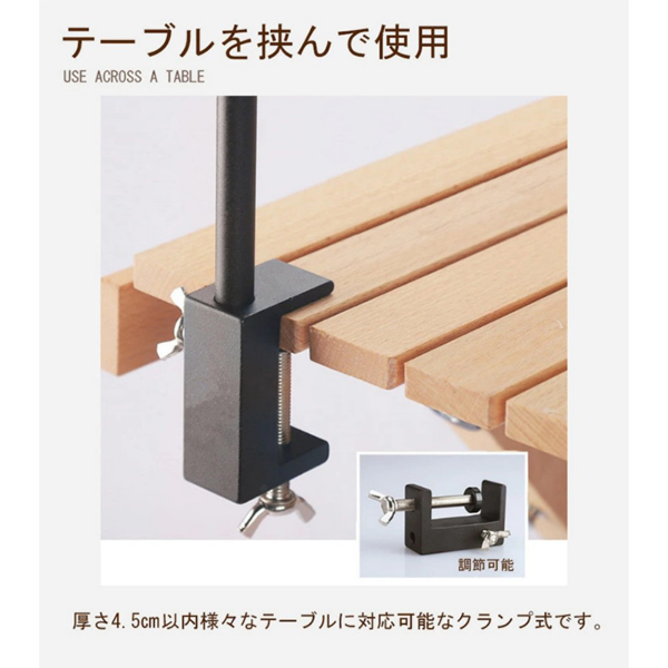 户外折叠铝合金支架 蓝色 四节双钩（带地钉）总长度149cm-6