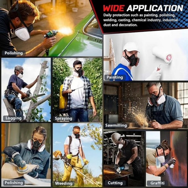 防护面具黑色-7