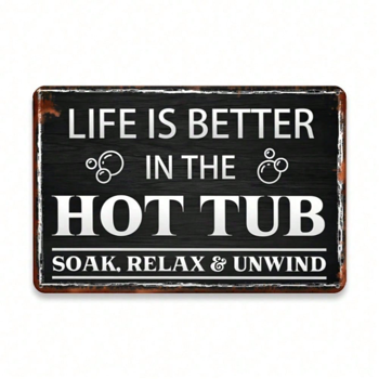 CIFbuy8x12 英寸 ( 20.3x30.5cm )复古风乡村风铝合金标牌（TikTok、temu下自提）