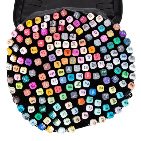 马克笔168色带底座-6