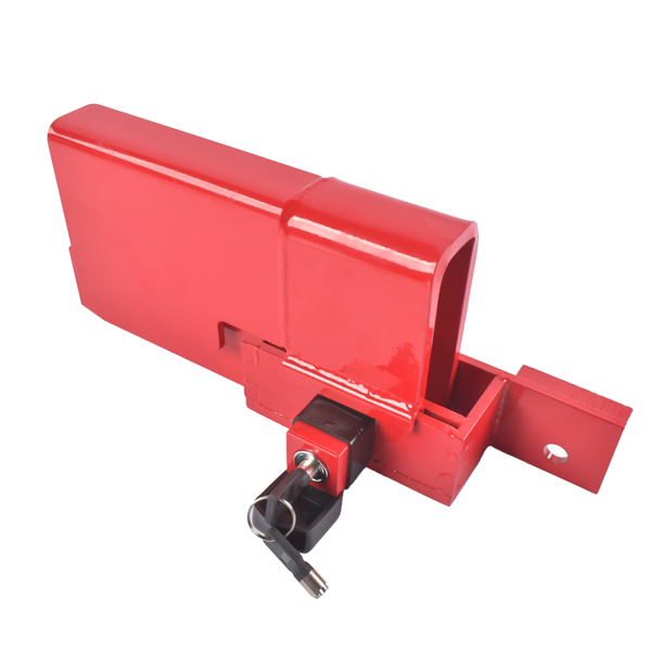 集装箱锁 Heavy Duty Rolling Door Lock Replacement for Storage Container, Trailer or Box Truck Lock Fits Handles up to 5" High and 1.25” Thick (W/ 2 Keys)-3
