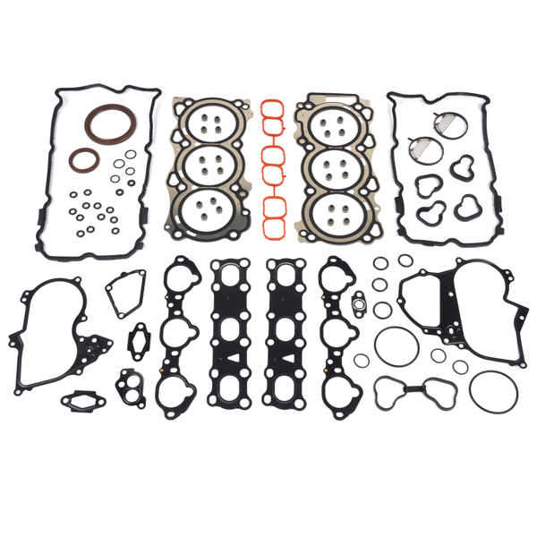 发动机修包 MLS Cylinder Full Head Gaskets Set Fit for Infiniti JX35 QX60, Nissan Altima Maxima Murano Pathfinder Quest 3.5L DOHC V6 24V 3498cc Gas VQ35DE Engine 2007-2020-5