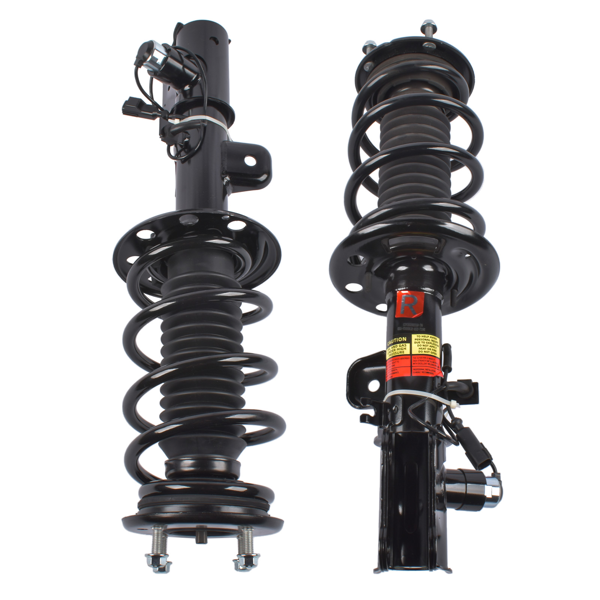 减震器 Pair Front Left & Right Shock Struts Assembly w/Electronic Replacement for Lincoln MKS 3.5L 3.7L 2013-2016 AST18205 AST18204-6