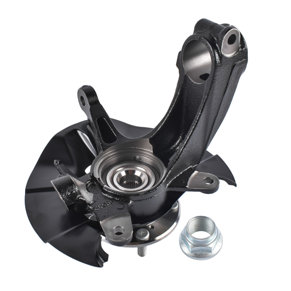 转向节总成 Front Driver Steering Knuckle Assembly Replacement for Honda Civic 5 Door EX LX 2017-2021-2