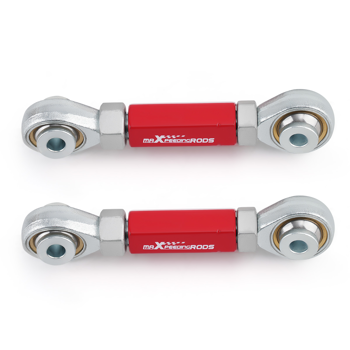 2x 可调式后轮前束控制臂套件 适用于 讴歌Integra 1990-2001年款 适用于 本田思域 1988-2000年款 适用于 本田CRX 1988-1991年款 适用于 本田Del Sol 1993-1997年款 适用于 本田CR-V 1997-2001年款