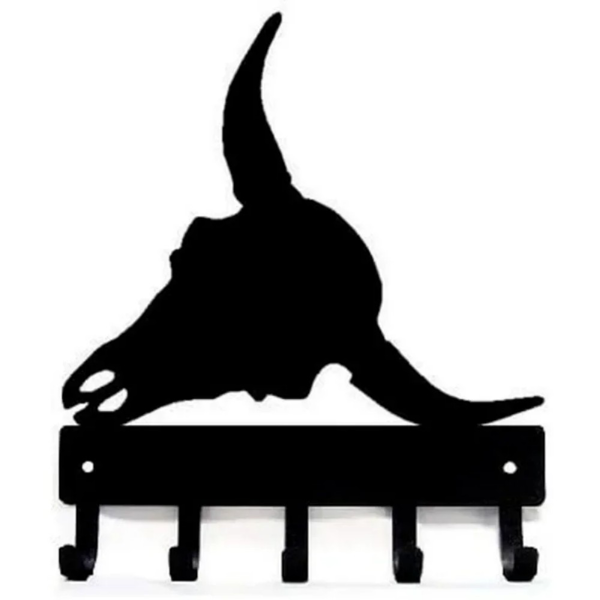 CIFbuy™ 现代黑金属墙钩 工业农舍衣帽架极简艺术装饰（TikTok、temu下自提）-6