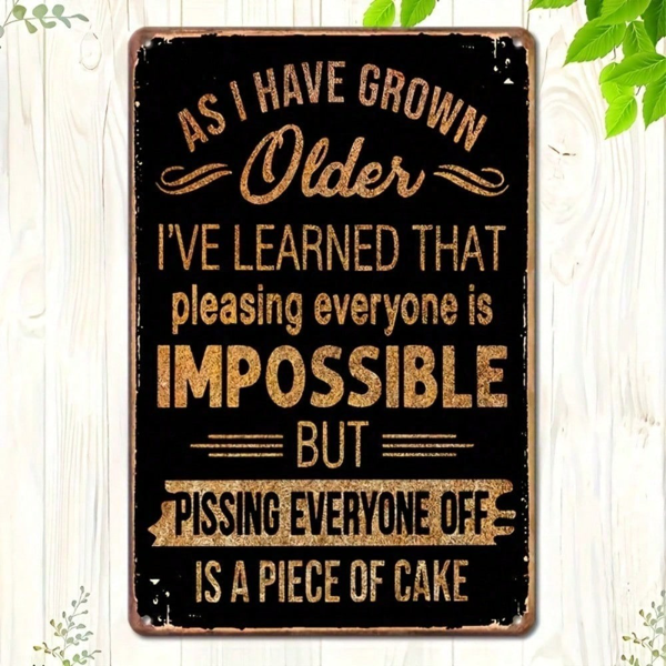 CIFbuy8x12 英寸 ( 20.3x30.5cm )复古风乡村风铝合金标牌适用于家居、酒吧（TikTok、temu下自提）-2