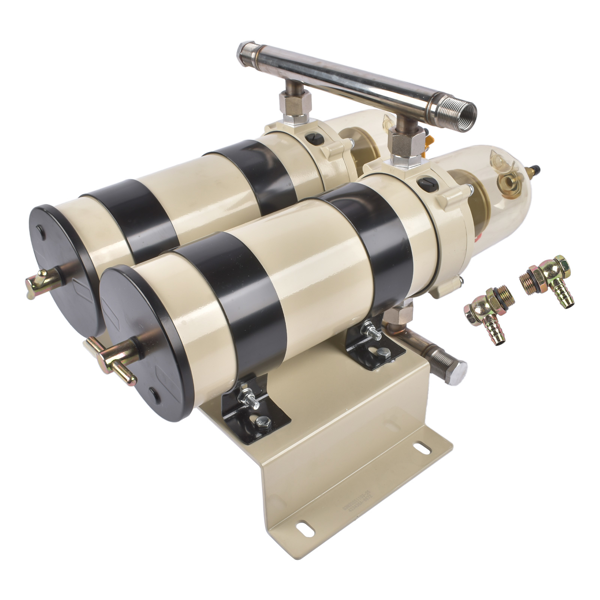 油水分离器 Fuel Filter Water Separator 731000FH, 731000FH10 Replacement for Parker Racor Turbine Series Fuel Filter Dual Oil-Water Separator Assembly Mobile Filtration-5