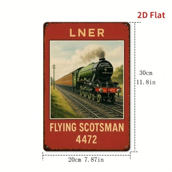 CIFbuy8x12 英寸 ( 20.3x30.5cm )复古风乡村风铝合金标牌（TikTok、temu下自提）-2